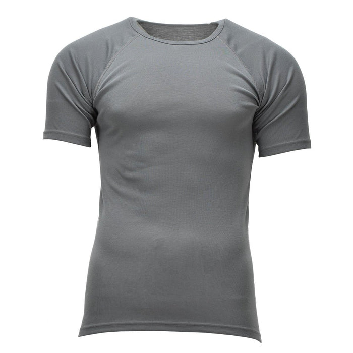 Oryginalna koszulka armii holenderskiej, slim fit, z krótkim rękawem, oddychająca, lekka, szara – GoMilitar