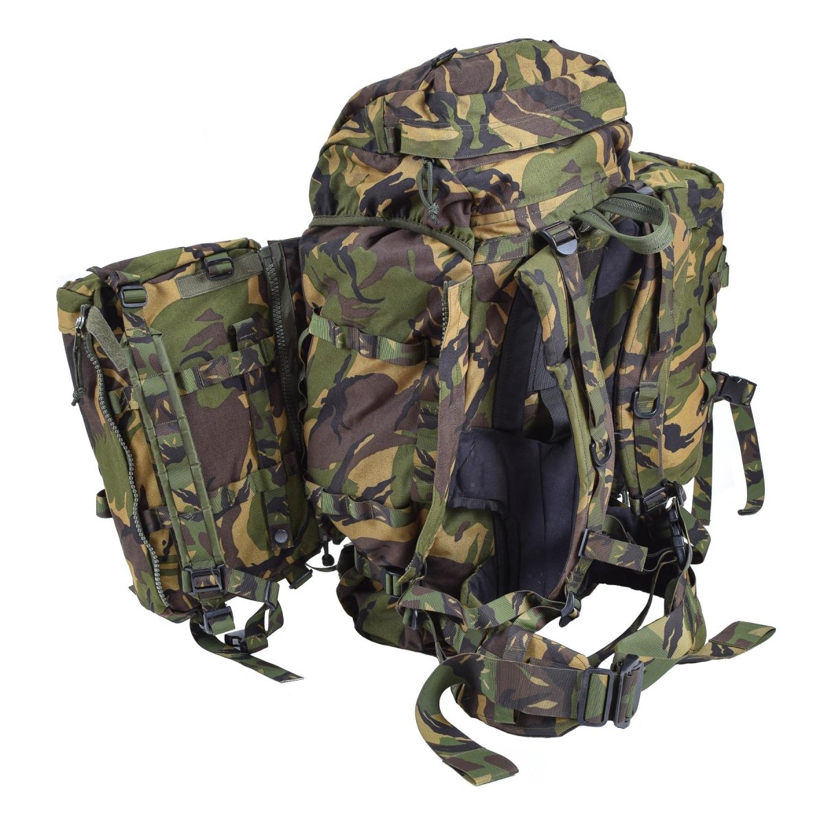 Prawdziwy holenderski wojskowy plecak DPM Wzór Rucksack Combat 60L Taktyczny plecak dzienny