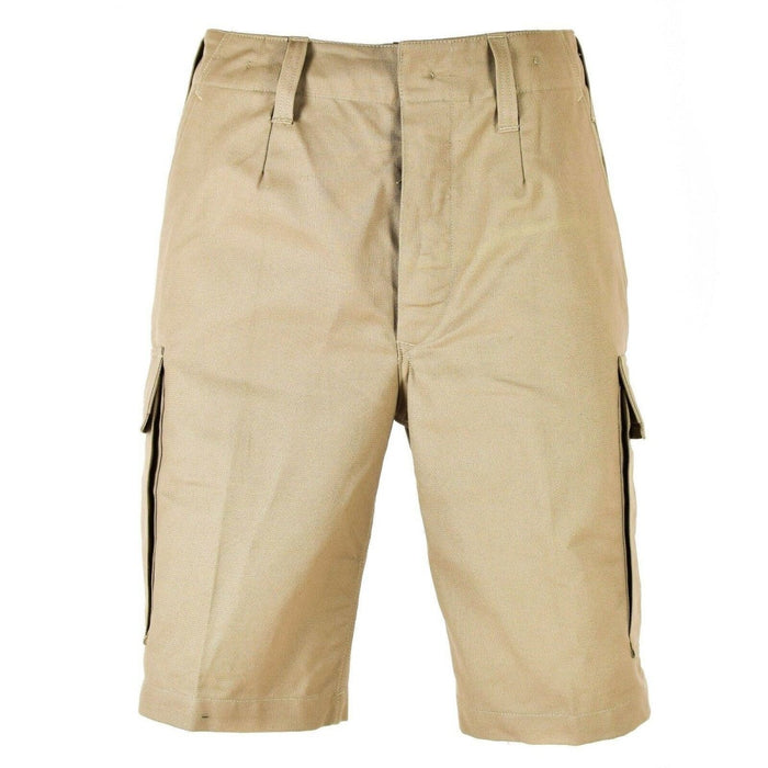 Oryginalne spodenki armii niemieckiej MOLESKIN SHORTS Wytrzymałe cargo letnie Khaki Beige NOWOŚĆ - GoMilitar