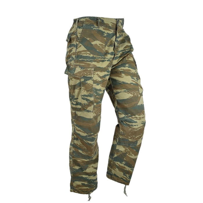 Oryginalne spodnie BDU armii greckiej lizard camo ripstop Greckie nadwyżki wojskowe - GoMilitar