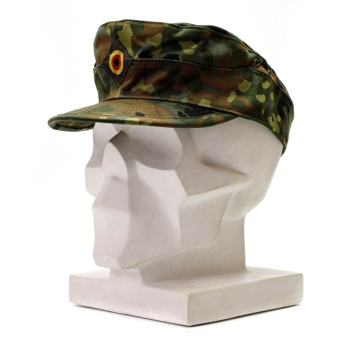 Oryginalna czapka wojskowa niemiecka Flecktarn BW Woodland camo czapka wojskowa NOWOŚĆ - GoMilitar
