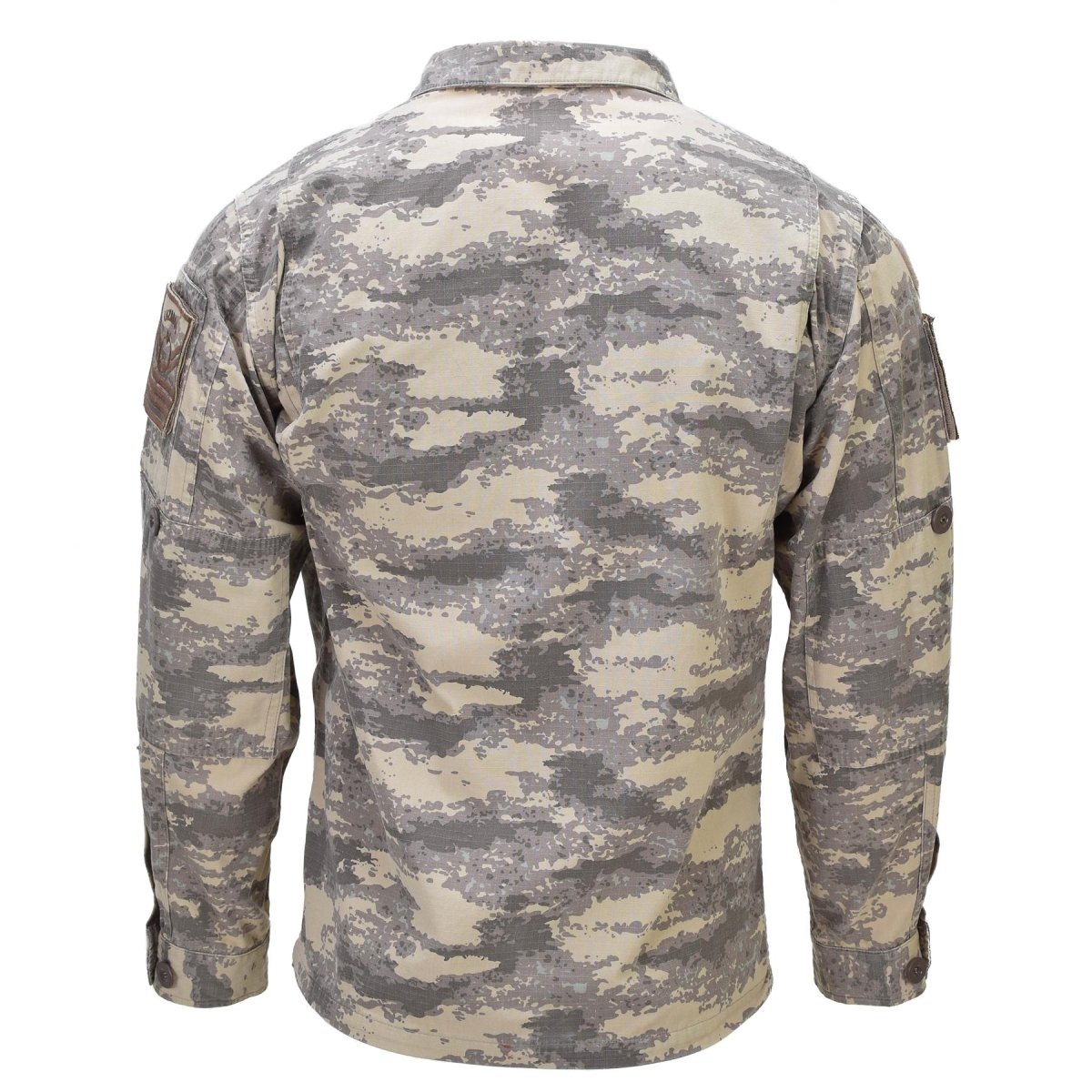 Oryginalna oryginalna oryginalna mundurowa kurtka Ripstop wzmocnione łokcie M2021 Camo
