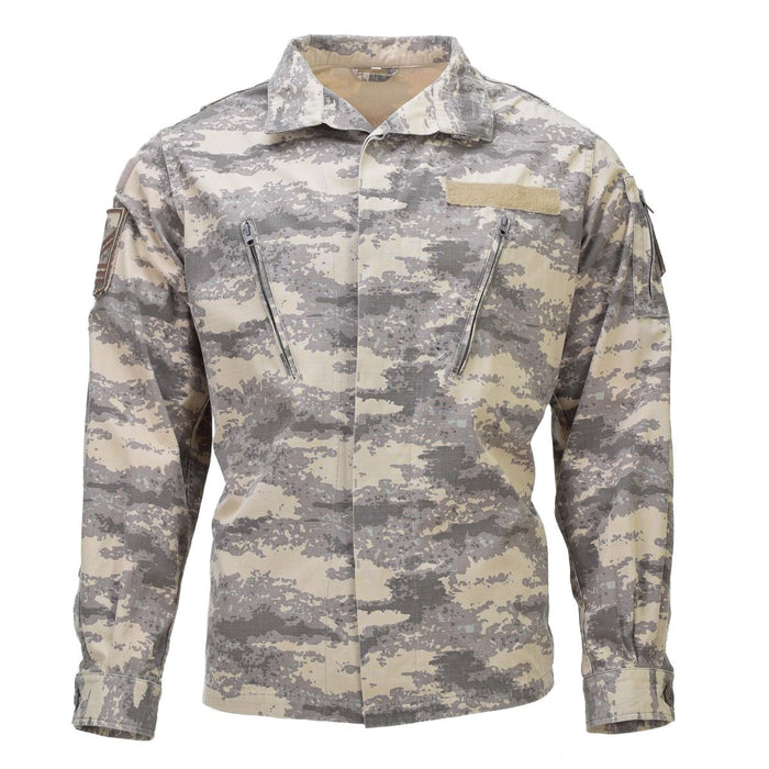 Oryginalna turecka kurtka mundurowa RipStop Wzmocnione łokcie M2021 Camo - GoMilitar