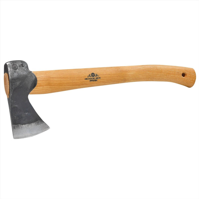 Topór myśliwski Gransfors Bruk z polerowaną szyjką, 48 cm, cienkie, kute drewno opałowe - GoMilitar