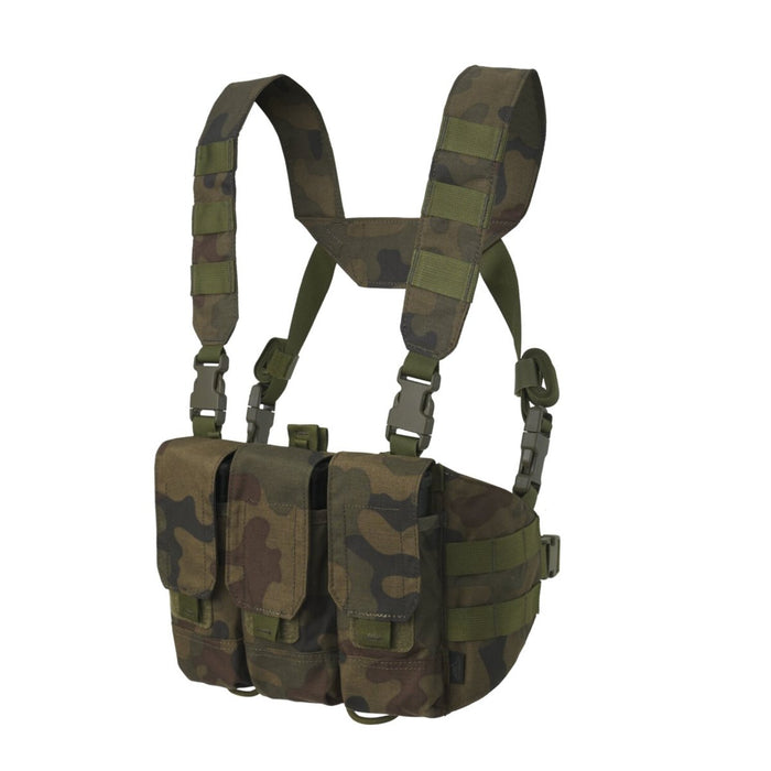 Helikon - Regulowany kamizelka taktyczna Tex Chicom Harrnes Woodland Camo - GoMilitar