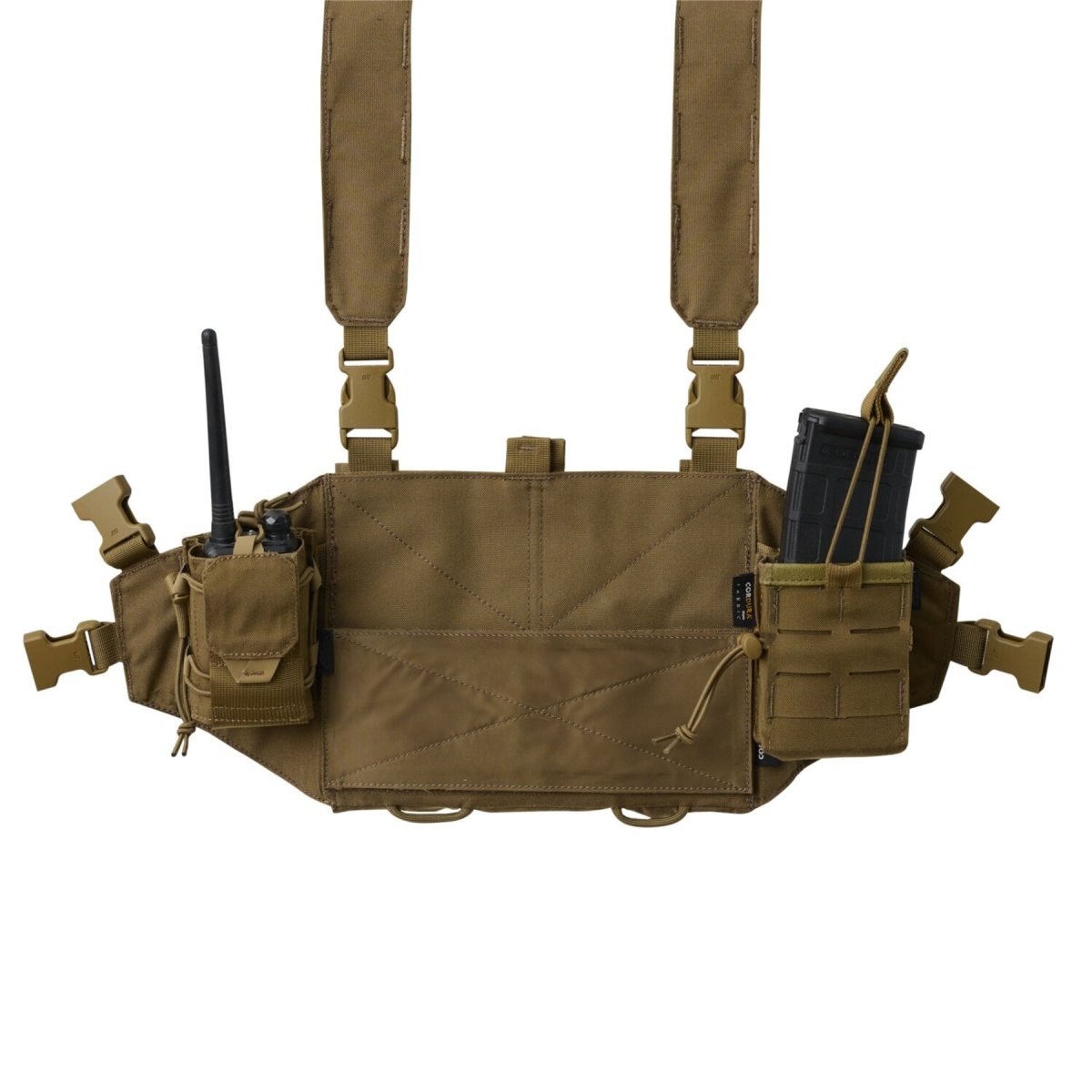 Helikon-Tex Chicom Taktyczny Chest Rig Regulowany Harrnes Woodland Camo