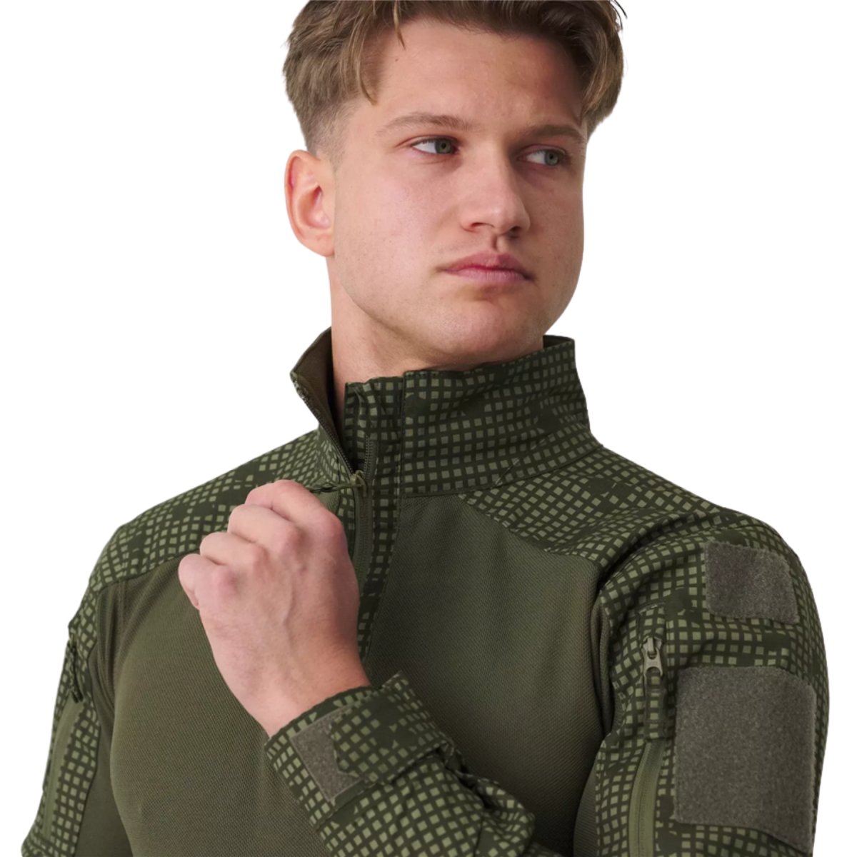 Koszula bojowa Helikon-Tex MCDU Wzmocnienie łokci Ripstop Woodland Camo