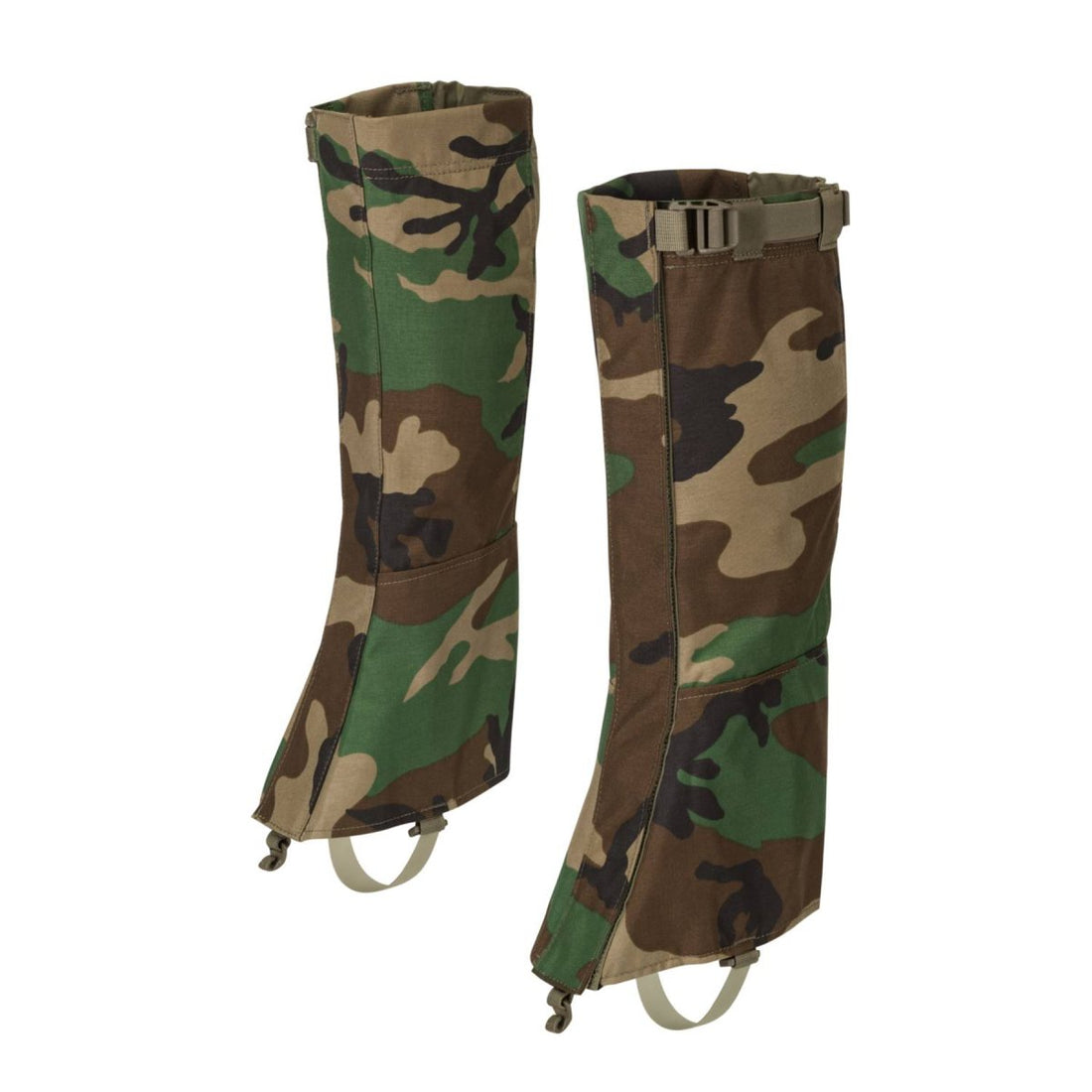 Helikon-Tex Ochraniacze śnieżne z regulacją długości, wodoodporne, w kolorze Woodland Camo