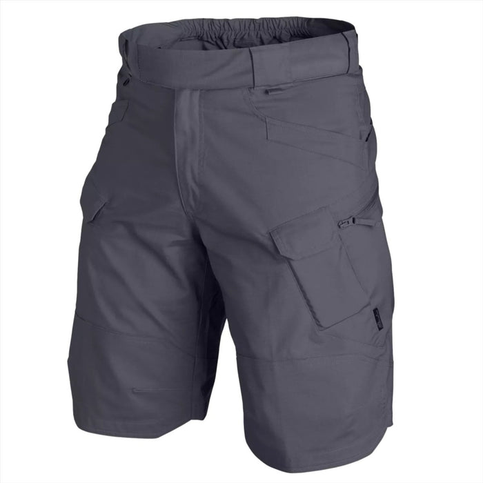 Spodenki taktyczne Helikon-Tex Urban z kieszeniami cargo PolyCotton Ripstop Grey - GoMilitar