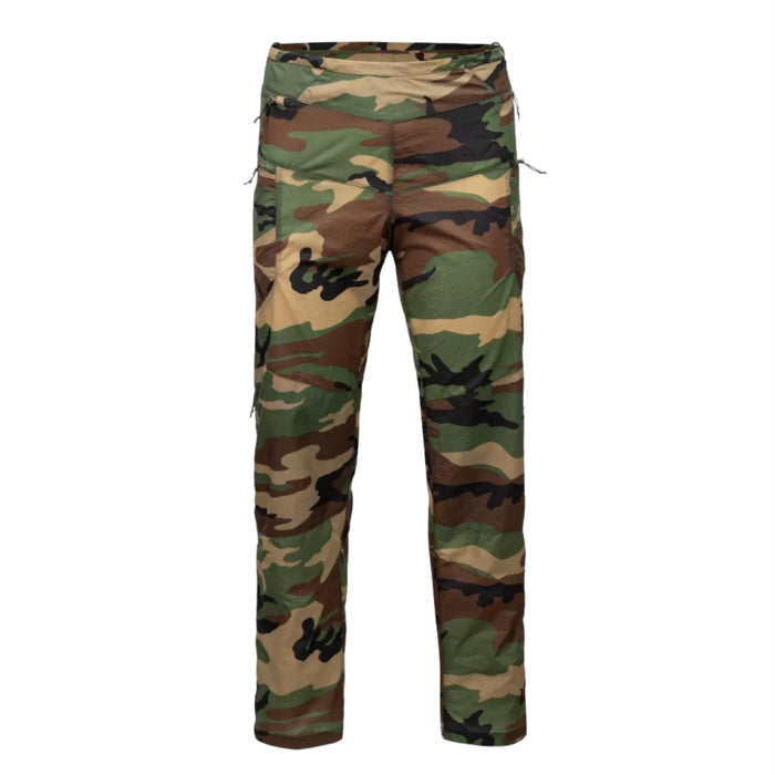 Helikon - Spodnie wierzchnie Tex Windrunner Windpack Nylonowe kieszenie cargo Woodland Camo - GoMilitar