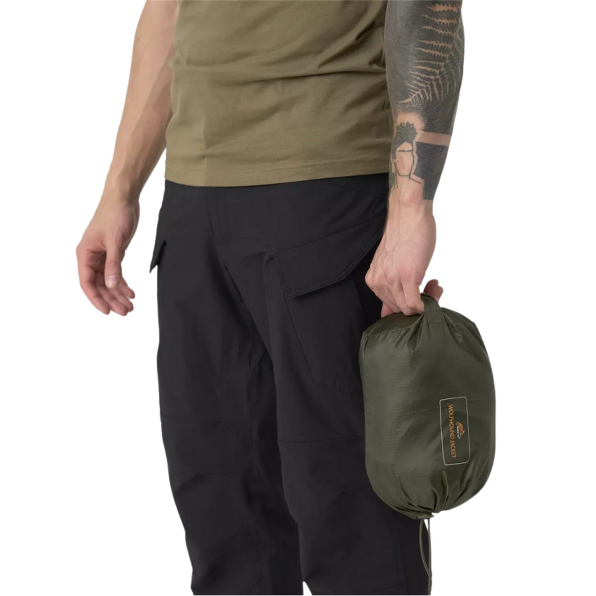 Kurtka Helikon-Tex Wolfhound Kurtka Climashield Insulation Windpack Woodland Camo