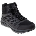 Buty Taktyczne HI-TEC Hewila MID WP Oddychające, wodoodporne, wzmocnione palce, czarne