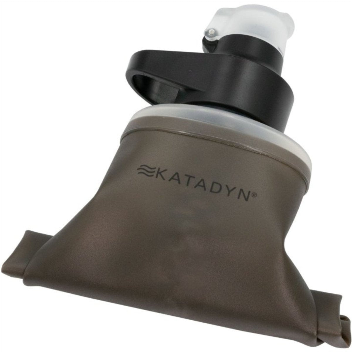 Katadyn BeFree AC 1L Składana butelka z filtrem do wody EZ Clean Technology Czarna