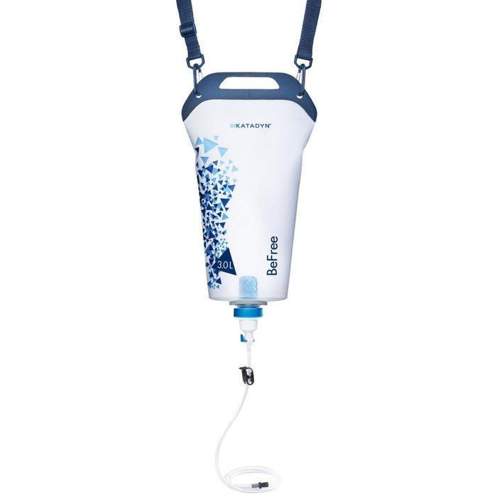 Filtr wody Katadyn BeFree Gravity 3L z pęcherzem hydracyjnym i wężem szybkozłącza do oczyszczania wody na zewnątrz
