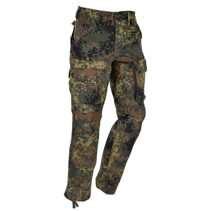 Spodnie taktyczne Leo Kohlera w kolorze bojowym flecktarn, spodnie polowe w kamuflażu wymuszonym - GoMilitar