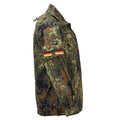 LEO KOHLER Army Army taktyczna Flectarn Camo Kurtka z zapinana na zamek w walce pola regulowana