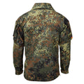LEO KOHLER Army Army taktyczna Flectarn Camo Kurtka z zapinana na zamek w walce pola regulowana
