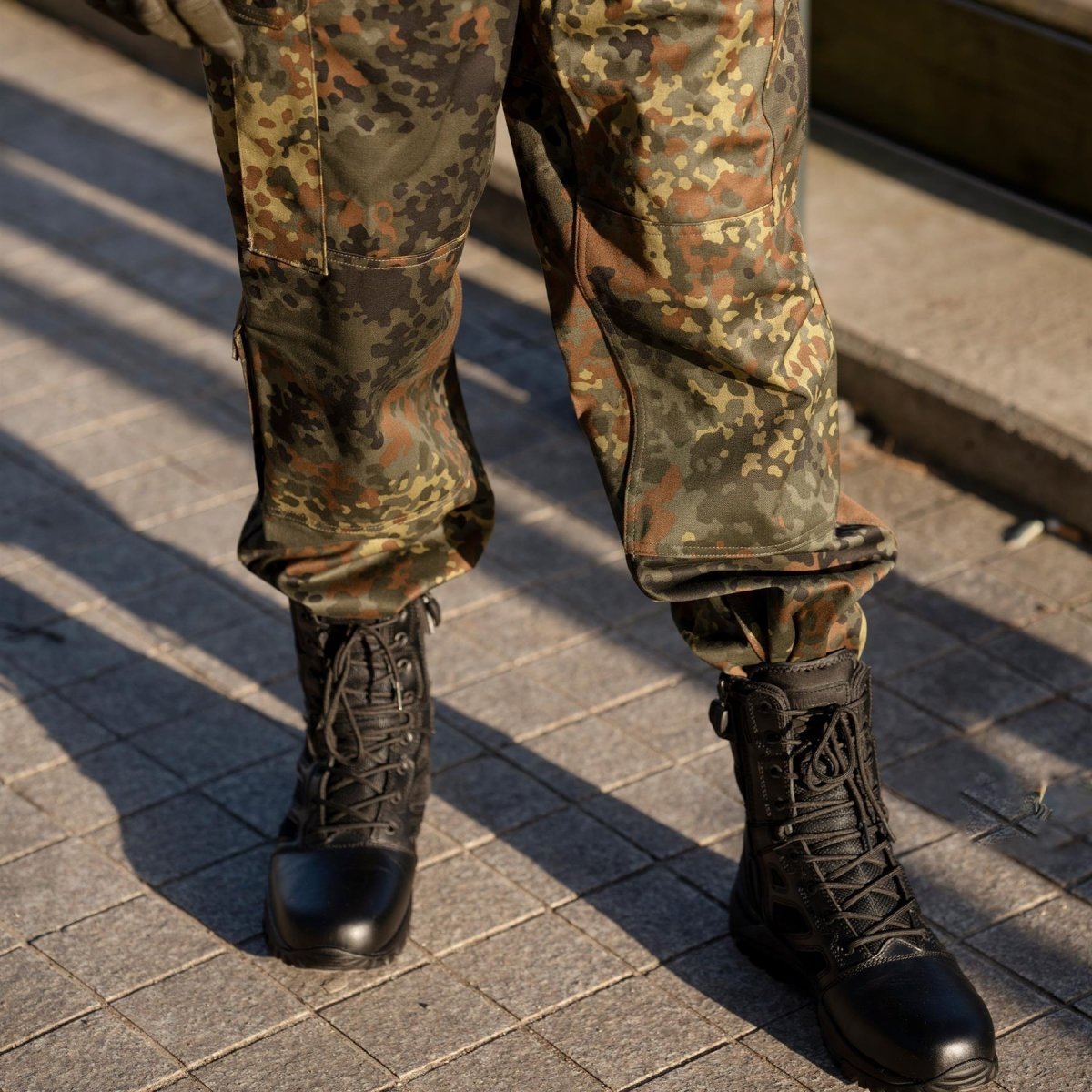 Leo Kohler BDU Pants Bundeswehr Flecktarn Camo Field Tactical Paintball Spodni