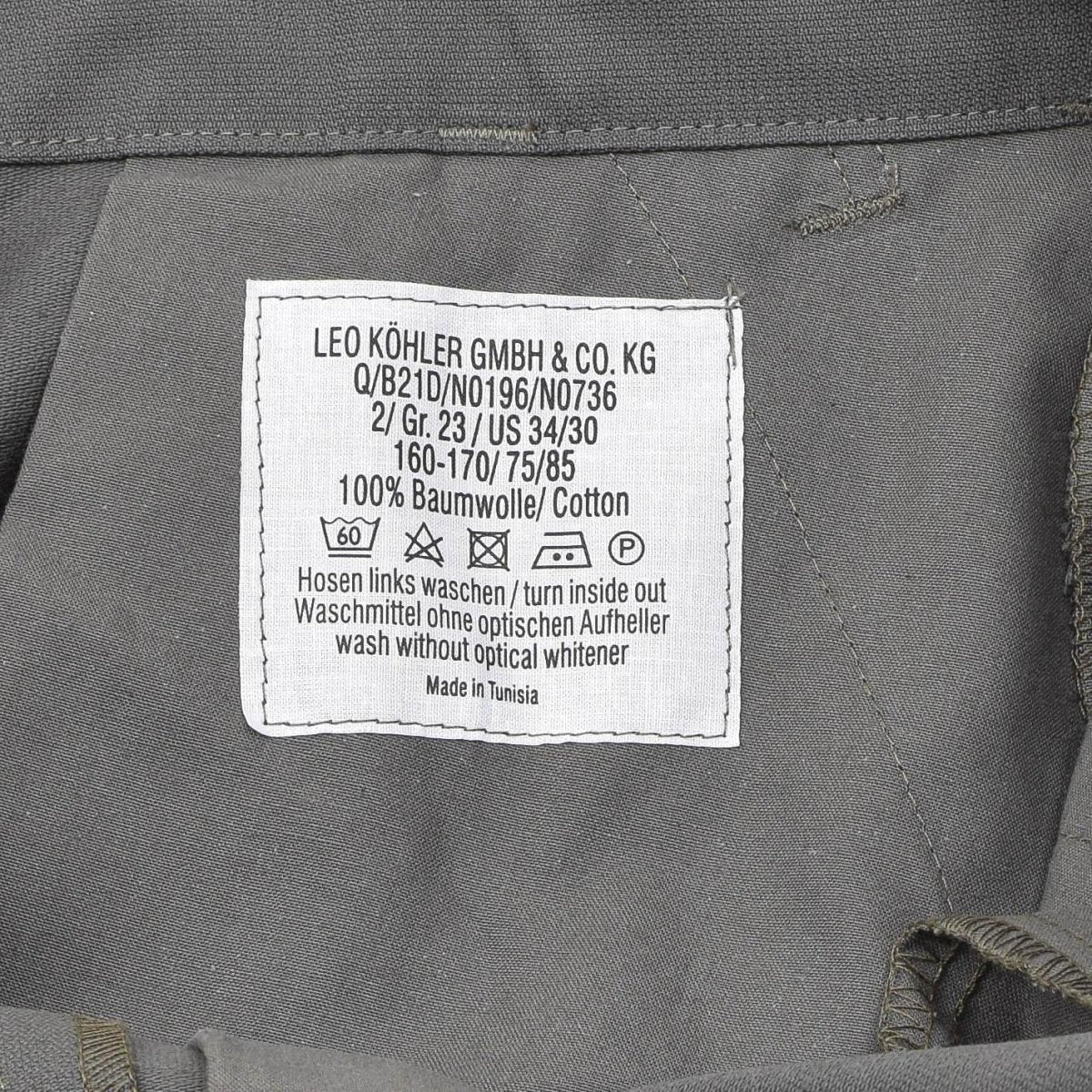 Leo Kohler Field Pants Walka żołnierzy wojskowych