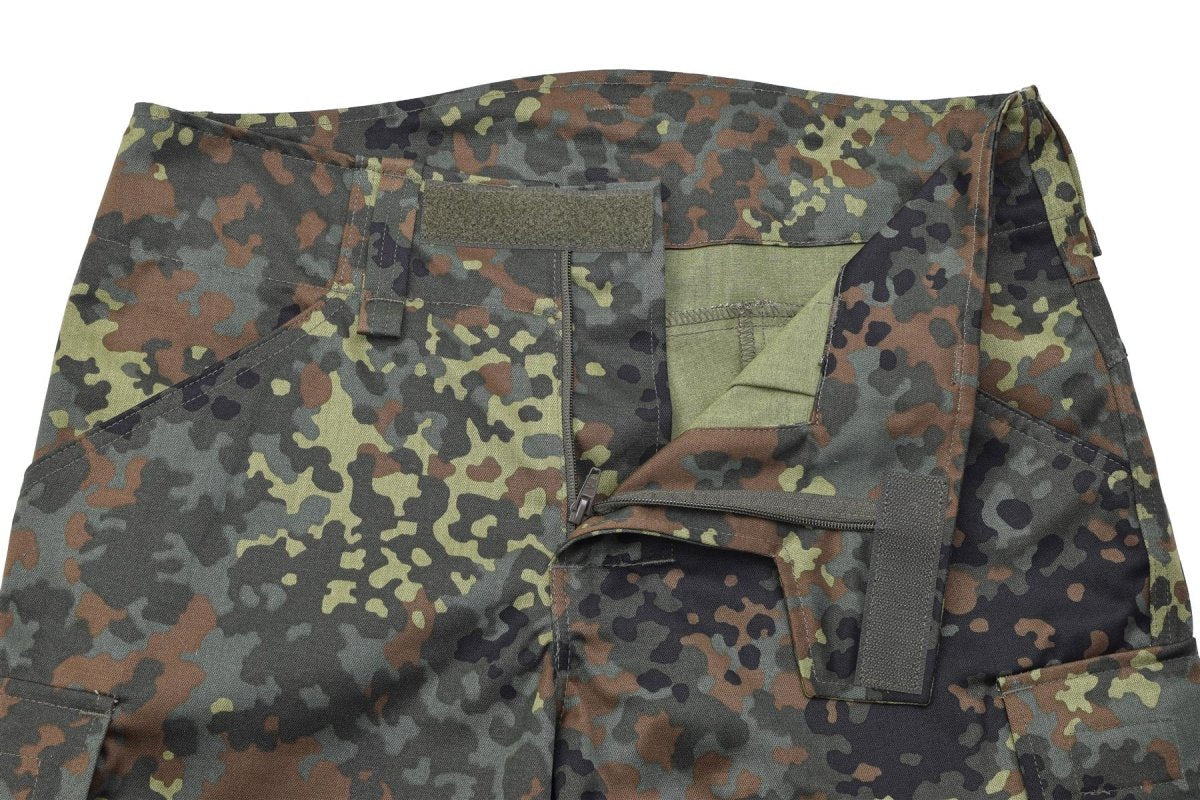 Leo Kohler Wojskowe spodnie taktyczne Eksploruj Flecklektarn Camo Higher Talle Spoders