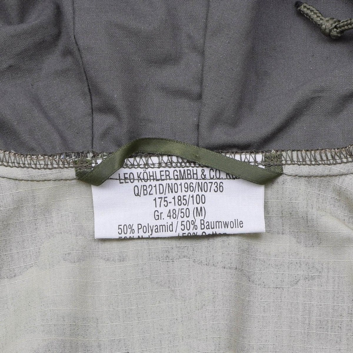 Leo Kohler Wojskowy Tactical Smock Jacket Ripstop Multicam Camoflage Flat