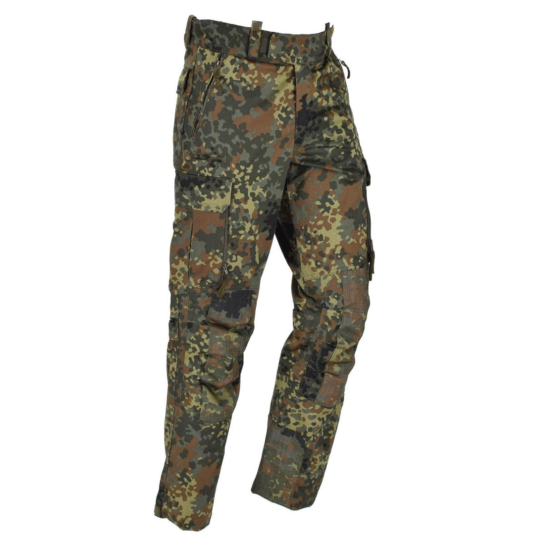 Leo Kohler Sniper Spodnie Tactical Pants Siły Rip-Stop Flecktarn Camo