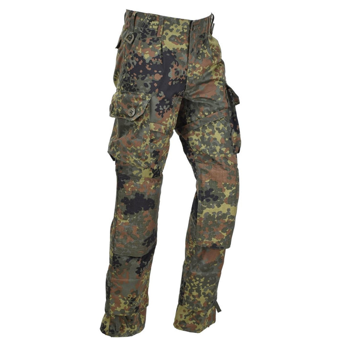 Solidne spodnie bojowe Leo Kohlera, wzmocnione ACU, taktyczne spodnie cargo flecktarn - GoMilitar