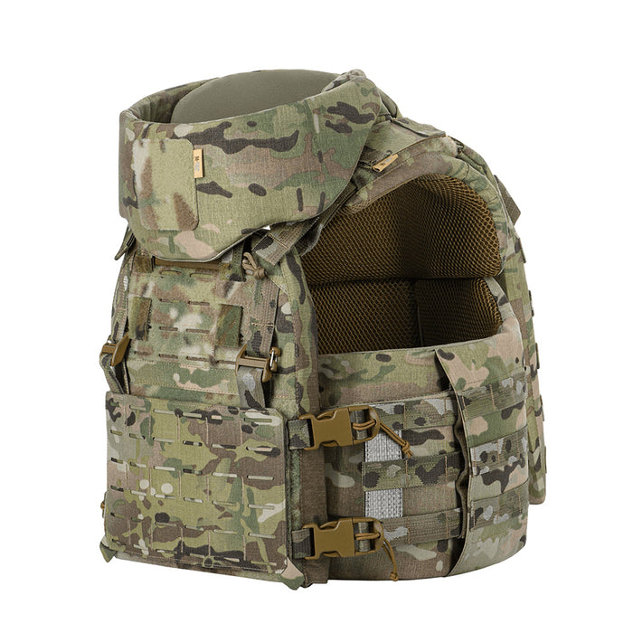 M-TAC Corset Elite Tactical Plate Carrier MOLLE Quick Release MTP Camo - GoMilitar