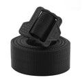 M-TAC Military Tactical Combat Belt Canvas Trwała klamra szybkiego uwalniania Czarna
