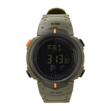 Zegarek taktyczny M-TAC Kompas Alarm Stoper 5ATM Wodoodporny oliwkowy