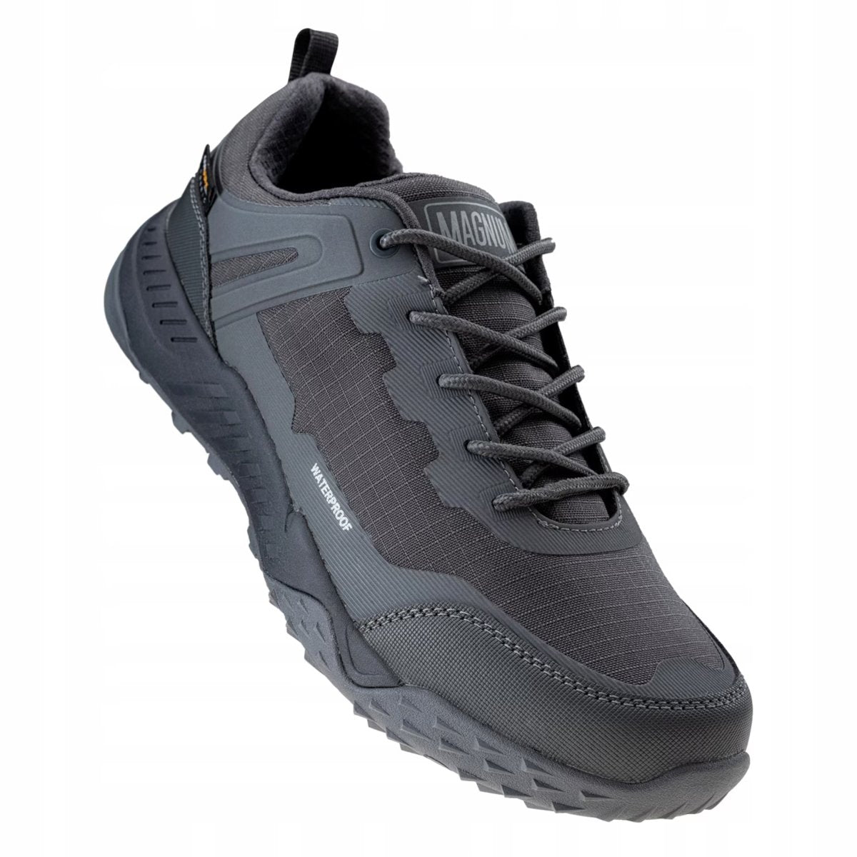 Buty turystyczne Magnum Bondsteel Low WP Wodoodporne, amortyzujące wstrząsy Hi Poly, czarne