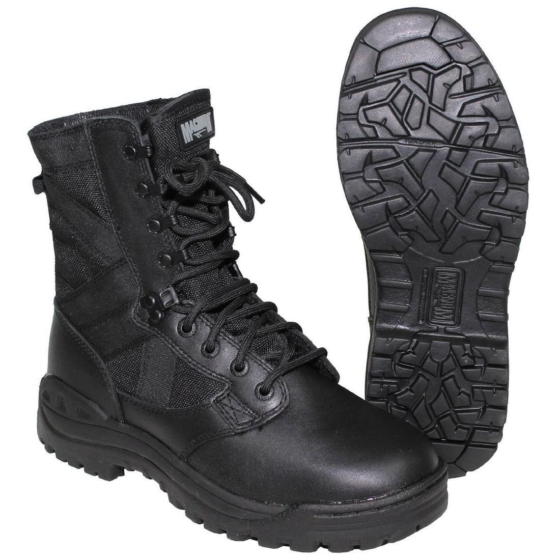 Buty taktyczne Magnum Scorpion Szybkoschnące, oddychające sznurowanie z oczkami, czarne
