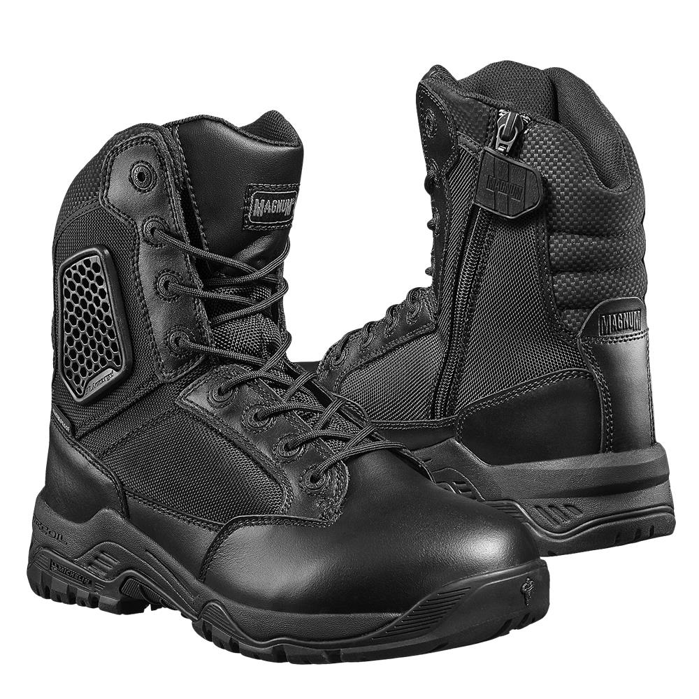 Magnum Strike Force 8.0 Buty bojowe Skórzane podtrzymywanie taktycznych obuwia