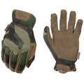 Rękawice taktyczne Mechanix Wear Fastfit Gen 2 z elastycznymi mankietami Woodland Camo