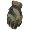 Rękawice taktyczne Mechanix Wear Fastfit Gen 2 z elastycznymi mankietami Woodland Camo