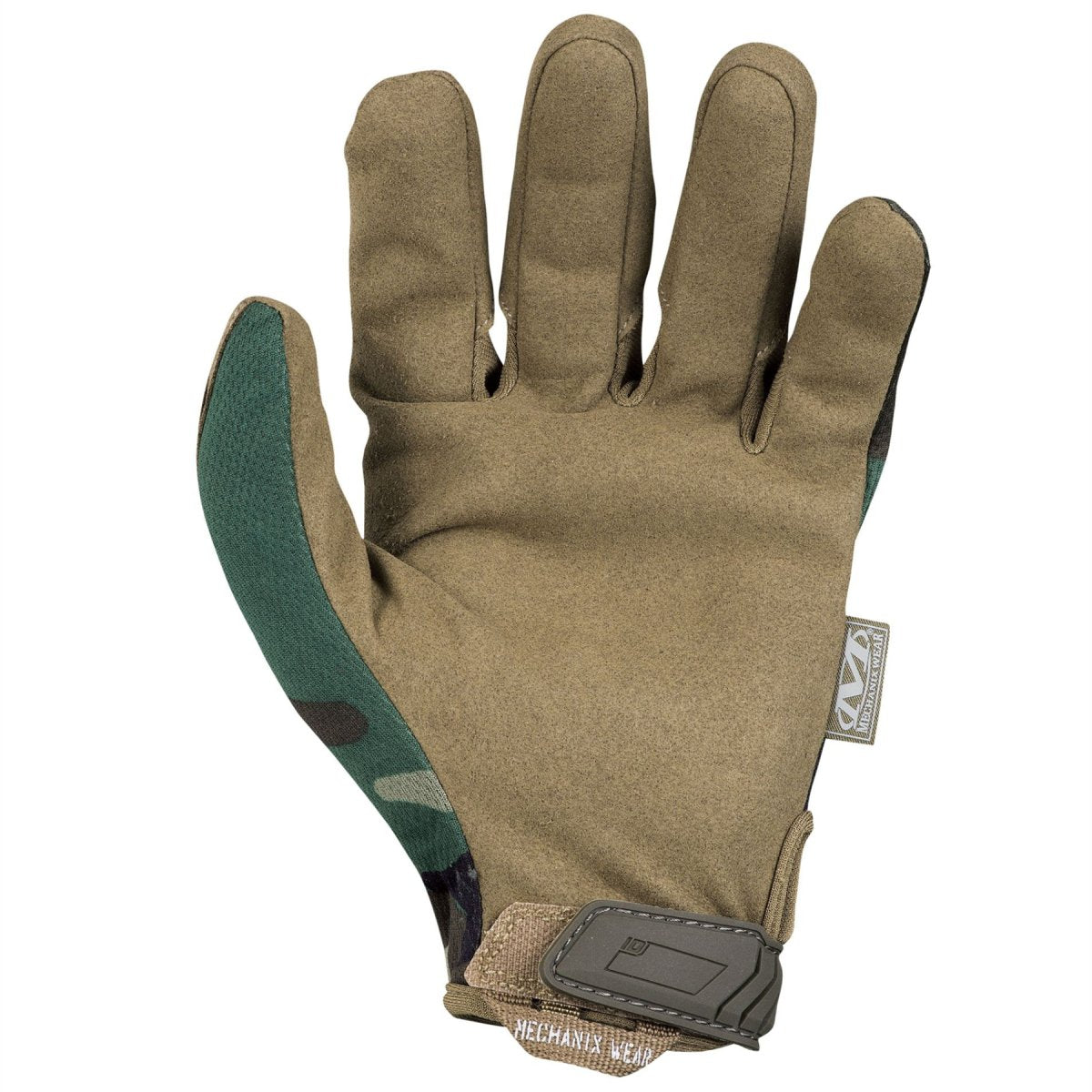 Rękawice taktyczne Mechanix Wear Oddychające wstawki z lycry na palcach Woodland Camo