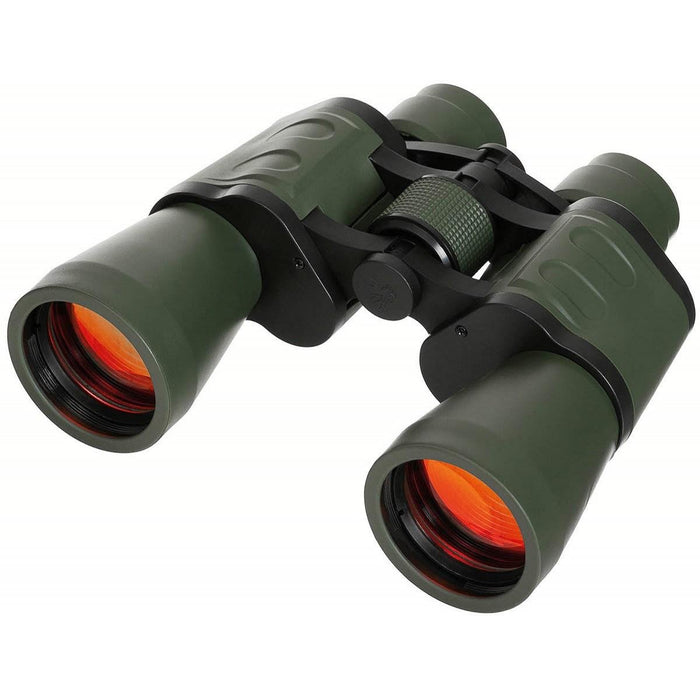 Lornetka taktyczna wojskowa MFH 10x50 BAK4 Ruby Lens Składana OD Green - GoMilitar