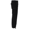 MFH Allround Spodnie zimowe Softshell 3-warstwowe wodoodporne, oddychające czarne