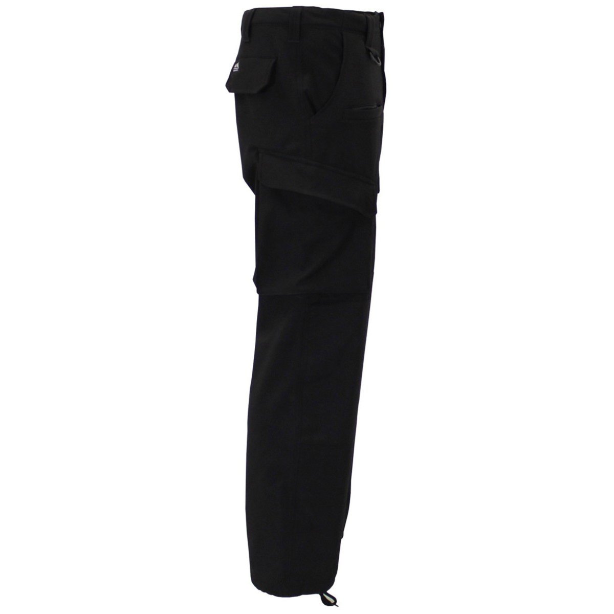 MFH Allround Spodnie zimowe Softshell 3-warstwowe wodoodporne, oddychające czarne