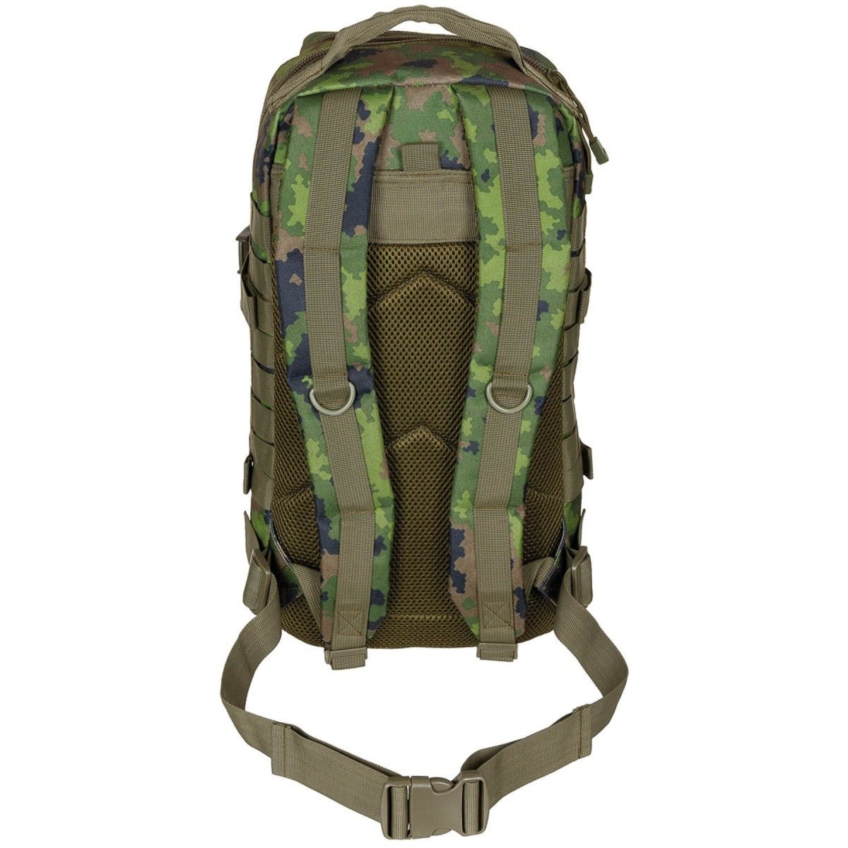 Plecak taktyczny MFH Assault I 30L Wyściełane szelki MOLLE M05 Camo