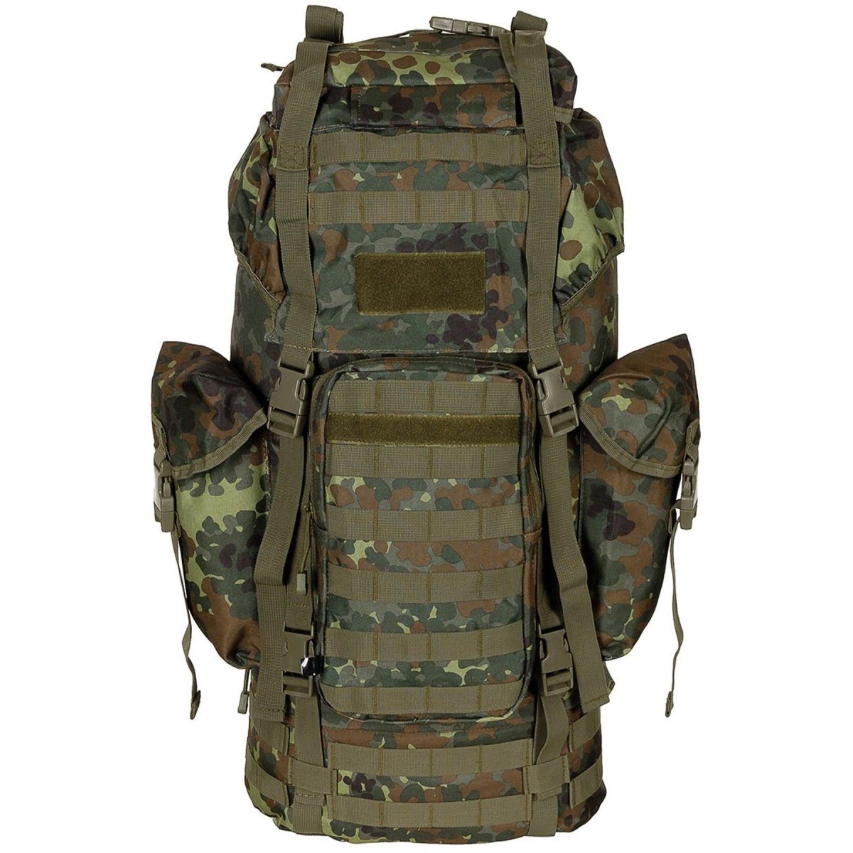 MFH Brand Army BW Combat Tactical Molle 65L Plecak Aluminium Rod Field Bag Nowa