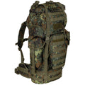 MFH Brand Army BW Combat Tactical Molle 65L Plecak Aluminium Rod Field Bag Nowa