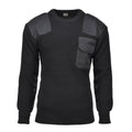 MFH SWEATER SWEATO Commer Selk Rib Rit Wełna Wzmocniona wełna
