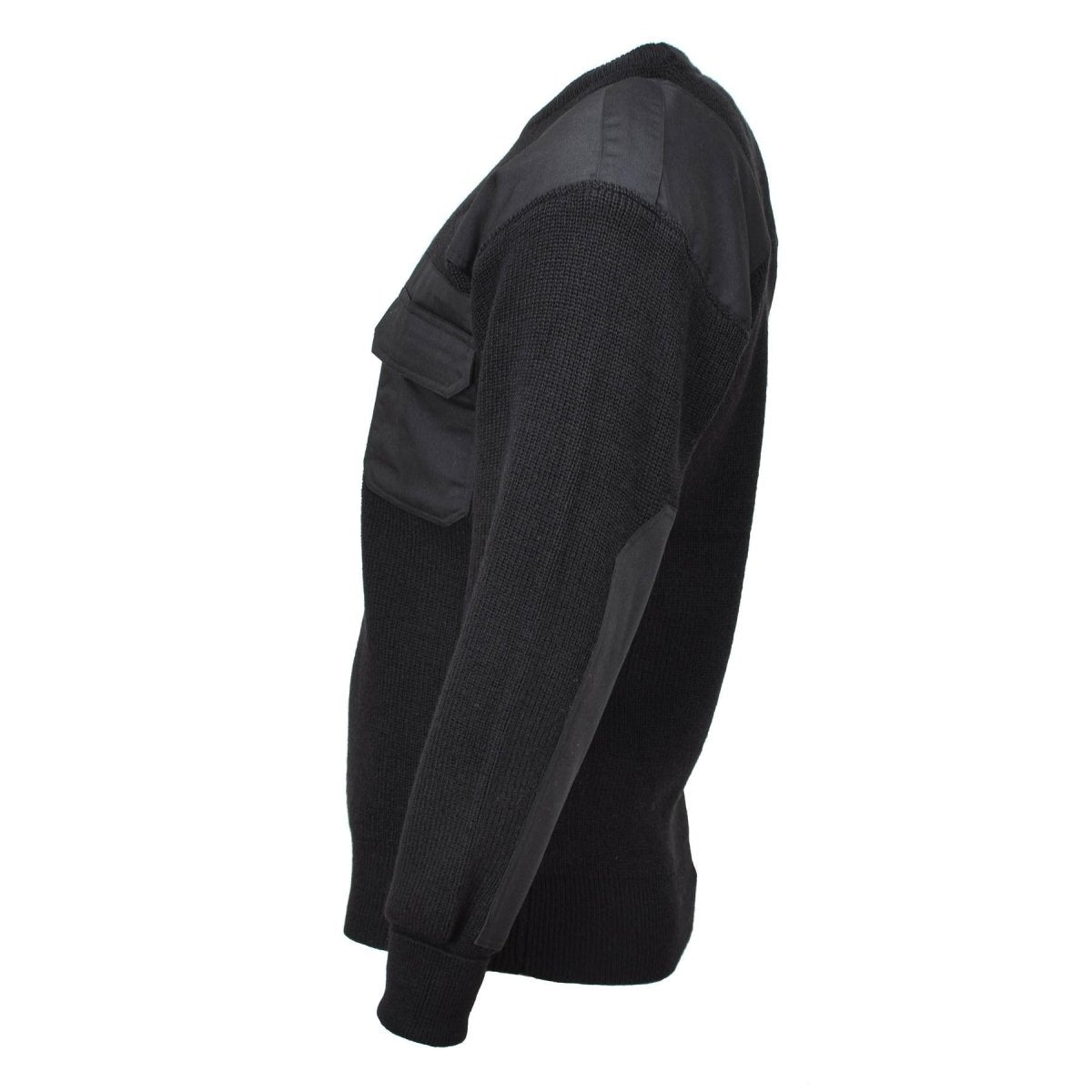 MFH SWEATER SWEATO Commer Selk Rib Rit Wełna Wzmocniona wełna