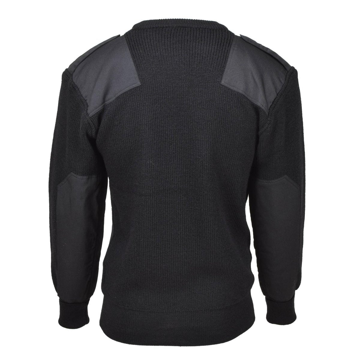 MFH SWEATER SWEATO Commer Selk Rib Rit Wełna Wzmocniona wełna