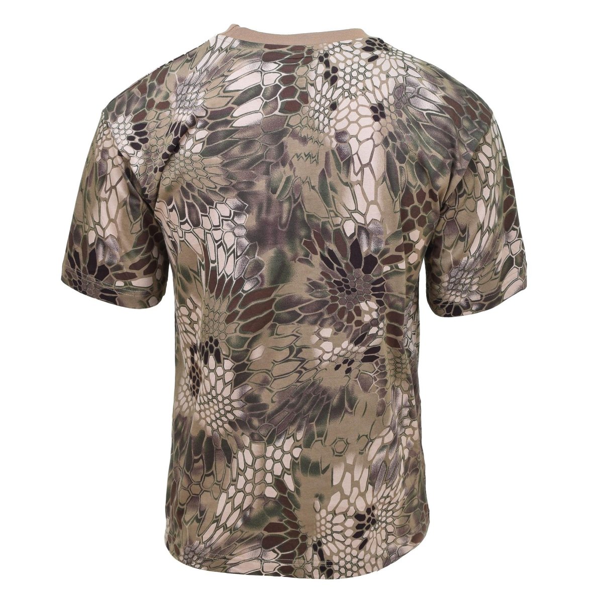 Marka MFH amerykańska koszulka wojskowa krótkie rękawie Undershirt Snake FG Camo Base Layer