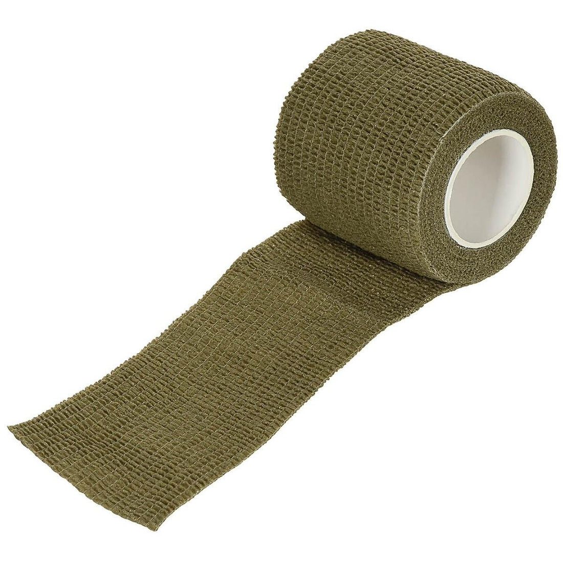 MFH Taśma Moro Samoprzylepna Elastyczna Tkanina Strukturalna 5 cm x 4,5 m Oliwkowa