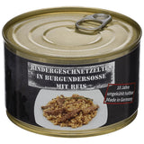 MFH Gotowy posiłek w puszkach Siekana wołowina z ryżem 400 g Camping Outdoor Food