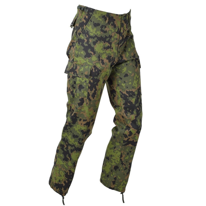 Spodnie bojowe MFH z regulacją talii Wytrzymałe spodnie BDU M05 Finlandia Camo - GoMilitar