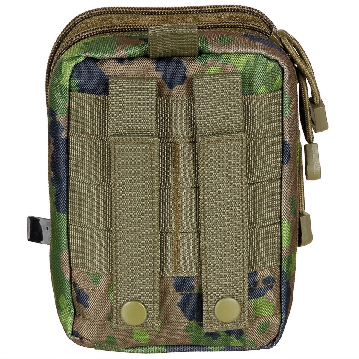 MFH Compact EDC torebka 2 przedziały Molle Fastening Paski M05 Kamuflaż